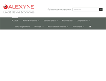 Tablet Screenshot of alexyne.com